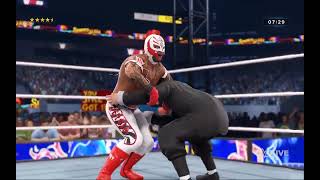 Full Match  Rey Mysterio vs Bruce Lee  Iron Man Match 2024  WWE Feb 22 2024 [upl. by Gambell]