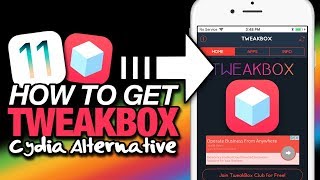 How To Get TWEAKBOX On iOS 11 NO JAILBREAK Cydia Apps Apps amp Hacked Apps [upl. by Ennoved]