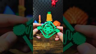 3D printed Best dual Fidget clicker and Spinner [upl. by Atiuqat]