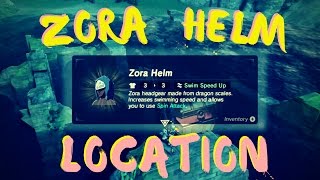 Zora Helm Location Zelda BOTW [upl. by Renckens143]