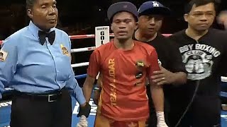 Victorio Saludar Beaten Badly  OSCAR COLLAZO vs VICTORIO SALUDAR Highlights [upl. by Urbannal]