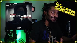 Karma  LightWork Freestyle  Lyricist Reaction [upl. by Nilkoorb254]