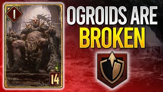 GWENT  OGROIDS ARE THE NEW MONSTERS META IN 117 [upl. by Eirellav]