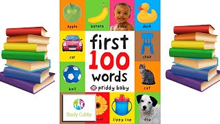 Study Cubby First 100 Words Read Aloud [upl. by Lamahj]