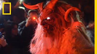 Who Is Krampus  National Geographic [upl. by Eynahpets]