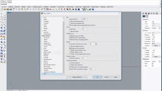 Rhino 6 Lesson 01 Opening Rhino 6Default Templates and Changing Units [upl. by Marsland]