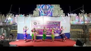 kuchipudi dance of sahasra in bhadrakali temple 😊🙂 [upl. by Bohner]