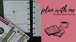 Plan with me  Mini HP Dashboard [upl. by Dagnah651]