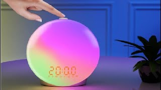 Zreal Sunrise Alarm Clock for Heavy Sleepers amp Kids Wake Up Light for Bedroom with Sunrise amp Sunset [upl. by Robet]