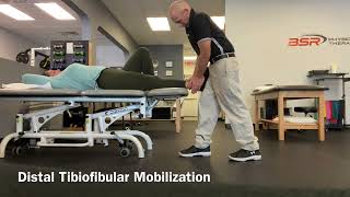 Distal Tibiofibular Joint Mobilization [upl. by Cordova970]