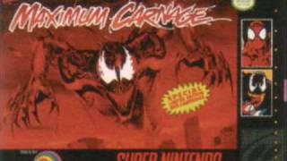 SpiderMan and Venom  Maximum Carnage SNES  Streets of New York [upl. by Coulter]