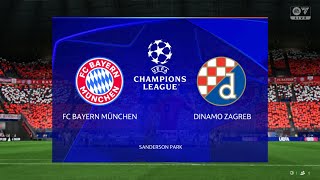 EA SPORTS FC 25  FC Bayern München vs Dinamo Zagreb  Champions League Groupstage [upl. by Lebyram287]