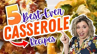 5 UNBELIEVABLE FALL CASSEROLE RECIPES your Family WILL Want On REPEAT [upl. by Hayes]