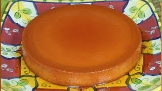 Pumpkin Cheese Flan  Flan de Calabaza y Queso  Puerto Rican [upl. by Drhacir]