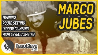 MARCO JUBES Route Setting 👐 Entrenamiento escalada Indoor Climbing Training  Entrevista Interview [upl. by Stanwinn]