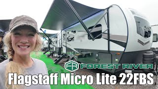 Forest River RVFlagstaff Micro Lite22FBS [upl. by Dygall]