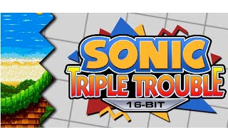 Great Turquoise Zone Act 1 Sonic Triple Trouble 16Bit OST [upl. by Loos373]