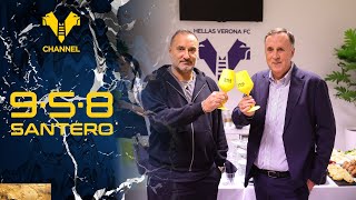 LHellas Verona e il Main Sponsor 958 Santero brindano a una stagione di Serie A insieme [upl. by Euqor]