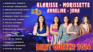 Klarisse de Guzman Morissette Angeline Quinto Jona  BIRIT QUEENS PLAYLIST 2024  WALA NA TALAGA [upl. by Rodney141]