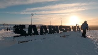 Saariselkä  Rinteillä [upl. by Analaj]