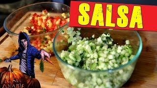 Mango Salsa amp Tomatillo Salsa Recipes [upl. by Adama735]