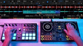 PRO DJ DESTROYS 150 CONTROLLER IN SICK EDM MIX  Fast and Creative DJ Mixing Ideas [upl. by Joses765]