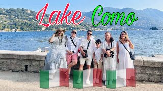 LAKE COMO TOUR with CANADIAN FRIENDS PART3 [upl. by Adlihtam112]