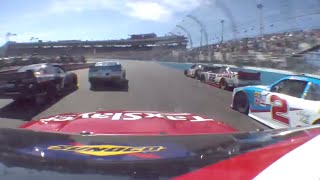 Kevin Harvick onboard 2015 Axalta Faster Tougher Brighter 200 Phoenix Intl Raceway [upl. by Hashimoto]