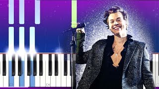 Harry Styles  She Piano Tutorial [upl. by Jeaz639]