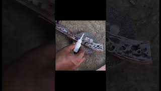 Sword Making  blacksmith shorts forging ajoykumarsarma knivesmaker kitchenknife [upl. by Notelrac333]