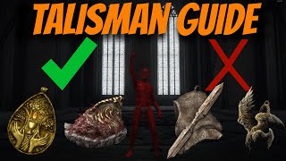 COMPLETE TALISMAN GUIDE What Talismans To Use ELDEN RING [upl. by Ahsieka901]