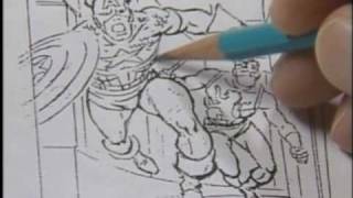 How To Draw Comics The Marvel Way part 10 [upl. by Anairol936]