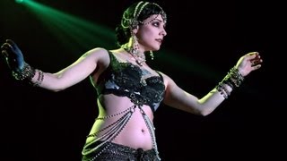 The Lady Fred performs bellydance at The Massive Spectacular 2012 Las Vegas [upl. by Tserrof174]