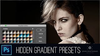 Hidden Gradient Map Presets inside Adobe Photoshop [upl. by Kit]