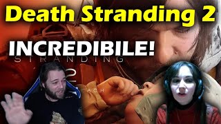 REACTION DEATH STRANDING 2 TRAILER  State of Play 31012024  laracaroline80 [upl. by Aieken]