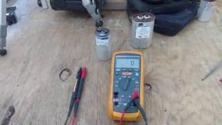 How to check a capacitor [upl. by Bluefarb]