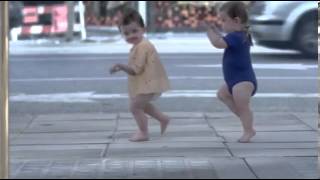 Evian advert Breakdancing tots set to become most watched campaign with over 29m views [upl. by Eidualc]