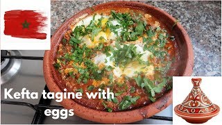 Kefta tagine with eggs Marokańskie tagine z klopsikami i jajkami [upl. by Opiuuk444]