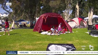 Crowds gather early ahead of Big Bay Boom [upl. by Kacerek]