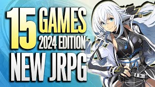 Top 15 Best NEW Turn Based JRPG Games That You Should Play  2024 Edition [upl. by Kciredorb]