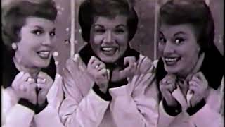 The Perry Como Show  Nat King Cole Dick Van Dyke The McGuire Sisters and Rosemary June [upl. by Ynnep93]