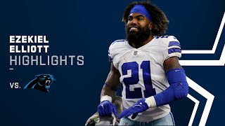 Ezekiel Elliott Highlights from Week 4  Dallas Cowboys [upl. by Walden]