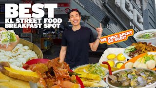 EPIC KL Breakfast Tour at ICC PUDU  SUPER AFFORDABLE STREET FOOD  We Spent Less Than 50 [upl. by Denver]