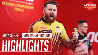 BIG NAMES BEATEN  Day One Afternoon Highlights  Main Stage  2024 Players Championship Finals [upl. by Inavihs587]