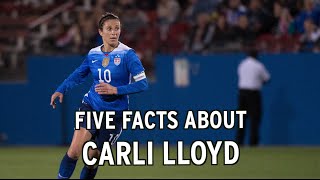 Carli Lloyd Olympics Profile Five Facts To Know About USA Soccer Star [upl. by Gariepy]