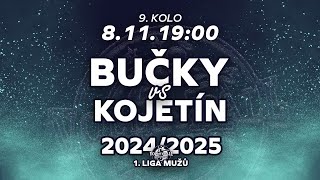 1 liga M  9 kolo TJ Sokol Bučovice  SK Kojetín [upl. by Brittne]