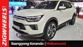 Ssangyong Korando Walkaround  XUV500 Replacement  ZigWheelscom [upl. by Eradis]