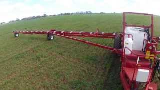 Croplands  WEEDit selective sprayer  Boom Folding Demonstration [upl. by Donnamarie]