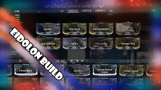 Warframe  Lanka Eidolon Build No Riven [upl. by Feliza48]