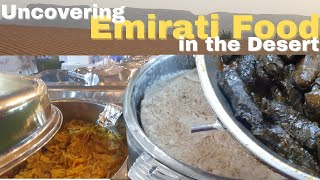 Exploring the Traditional Emirati Food Street of Maliha Desert  Dubai  UAE [upl. by Eirod]